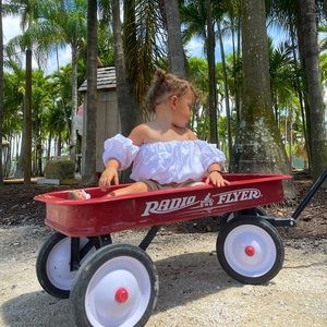 LUNA crop top - WHITE